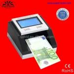 infrared money detector with uv sensor and ir water mark detection
