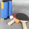 Instant indoor outdoor game portable retractable travel racket table tennis set