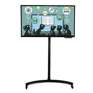 Interactive multi touch 65 inch all-in-one interactive whiteboard with digital pen