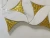 Import Interior Decorative Crystal Mosaic Glass Backsplash Gold Waterjet Mosaic Marble Tile from China