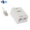 internet providers jack connector for mobile telephone surface mount box