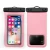 Import IPX8 Top Quality Pink PVC zip locker waterproof bag for Samsung Note3 from China
