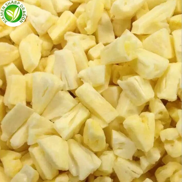 IQF wholesale best price frozen pineapple for diced