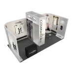 IZEXPO 30mins quick build expo stand cosmetic display stand other trade show equipment