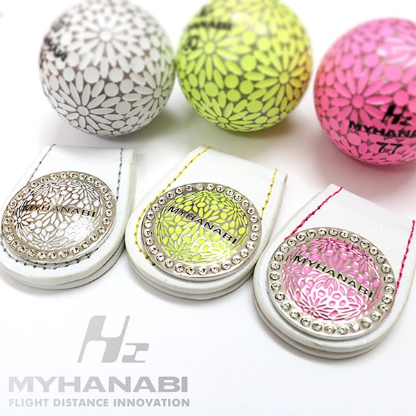 Japanese customised hat clip mix types and colors golf ball markers