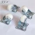 Import JJK Furniture Wheel Castor White PP Nylon Dual Roller Wheels And Casters from China