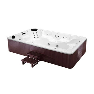 K-8976 12 person hot tubs above ground swimming fiberglass pool sexi family spa tub