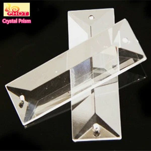 K9 Machine Cut Chandelier Parts Strip Shaped Crystal Prism