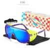 Kenbo Eyewear Newest Pit Viper TR90 Frame Silver Mirror Sunglasses Outdoor Sports Sunglasses Oversized Cycling Glasses PV03