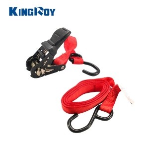 KingRoy 1 inch 25mm 500kg polyester tension custom strap webbing cargo lashing tie down straps