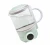 Import Kitchen Appliance Hot Water Boiler Cordless Teapot Coffee Plastic Travel Temperature Control Travel Electric Kettle from China