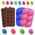 Import Kitchen Bakeware Tool 3D Chocolate Mold Silicone 6pcs Easter Egg Cake Mold from China