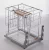 Kitchen cabinet accessories chrome color multi-functional basket-soft closing