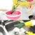 Kitchen Cleaning Gloves Sponge Fingers Latex-made Household Reusable Fingers Gloves Kitchen Dishwashing Tools