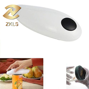Kitchen Tool Mul-ti Use One Button Plastic Automatic Safety Smooth Tin Bottle Electric Can Opener