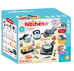kitchen toy new product simulation kitchen tool set toys tableware Stainless Steel Kitchen Play
