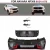 Import klt-A-264-High Quality  NEW DESIGN BODY KITS FRONT BUMPER ACCESSORY FOR NAVARA NP300 upade NISMO Facelit from China