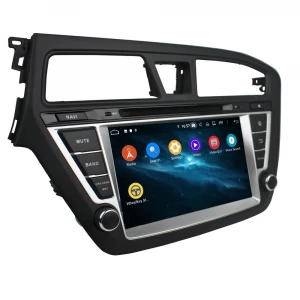 KLYDE KD-8081 Android 10.0 PX6 4G+64G 8 INCH Car Radio Touch Screen and Auto Electronics for I20 LHD 2014-2015