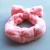 Import Korean hair accessories with hair band makeup face parent-child style Flannel wave point bow ribbon from China