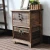 Import Korean style lockable rattan drawer type bedside cabinet from China