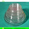 Laboratory Biochemicals Borosilicate 3.3 Glass Petri Dishes 100mm