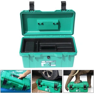 LAOA Waterproof 15&quot;/17&quot;/19&quot; Two Layers Seal box Shockproof Case Plastic Toolbox Portable Suitcase for Tools