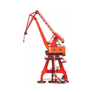 Large capacity 35ton portal crane with grab