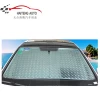 Laser car sunshade cardboard sunshade for front car windows