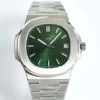 Latest PP Nautiluss Noob Watch 3K Factory Ppf Cal. 324 Movement 5711 Model 8.3mm Thickness Green Dial