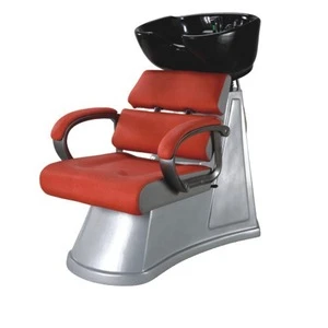 Lay down backwash massage shampoo chair with bowl