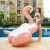 Import LC Inflatable Water Park Toys Inflatable Rose Gold Flamingo Floating Raft from China