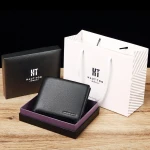 Leather Wallets for Men RFID Blocking Luxury men's wallet