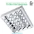 Import led office lighting 3*40w led louver grille light fixture with aluminum cover from China