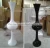 Import LG20170920-3 wedding decoration white fiber glass flower vase tall vase floor flower pot from China