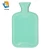 Import light blue small size soft silica gel hot water bottle from China