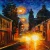 Import light up canvas paintings flickering led lights canvas led wall picture from China
