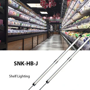 Linkable Single LED Tube Linear Light Shop Cabinet Lighting LED Supermarket Shelf