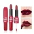 Import Lipstick  Non-stick Cup  Matte Lip Stick and Lip Gloss 2 in 1 for Beauty Lip from China