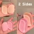 Import Liquid Powder Foundation  2 in 1 Makeup Puff Silicone and Sponge 2 Sides Cosmetic Puff Jelly Beauty Tool from China