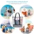 Lokass Stylish Multi use Beach Tote Bag Women Shoulder Handbag Tote Beach Bag Handbags With Cooler Compartment