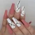 Import Long acrylic nails from China