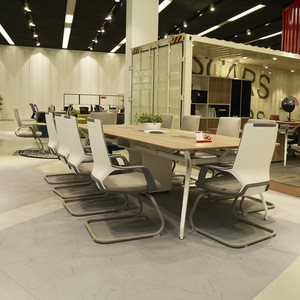 Long working desk modern meeting room table design office conference table