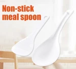 Low-cost Kitchen Ladle Rice Paddle Meal Spoon Household Non Stick PP Plastic Rice Spoon