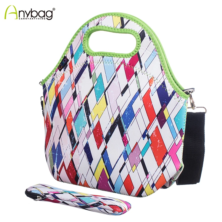 Low price eco freezable insulated waterproof neoprene lunch bag for picnic