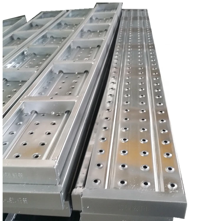 lower price galvanized metal decking board scaffolding steel plank
