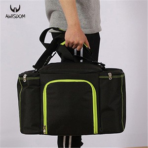 Lunch Cooler Bag Waterproof Geometric Classic Oem Customized Backpack Fishing Cooler Bag