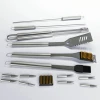 Luxurious 16 Piece Stainless Steel Barbecue Grilling Tools Carrying Case Kit Set BBQ tools