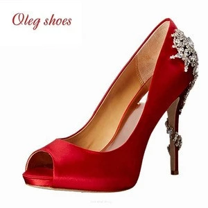 luxury Bridal Platform high heels Royal Dress Pumps shoes ladies
