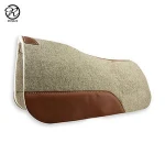 Luxury Horse Saddle Pad Dressage Contoured Felt Ranch Pad 100% Extra Fine Wool Felt Saddle Pad For Horse Mattress