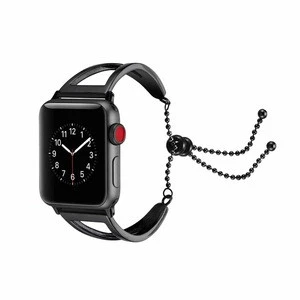 Luxury Metal 22mm Stainless Steel Watch Band For Apple Watch Strap Series 3 2 &1 Band 38mm/42mm,